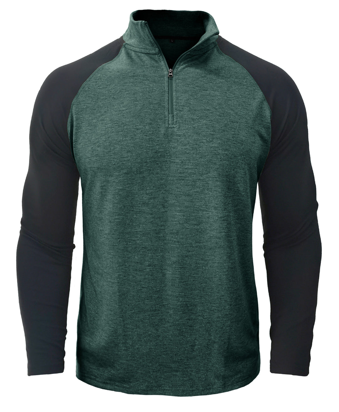 Herrer Sporty Pullover med Ståkrave og Lynlås Stilla