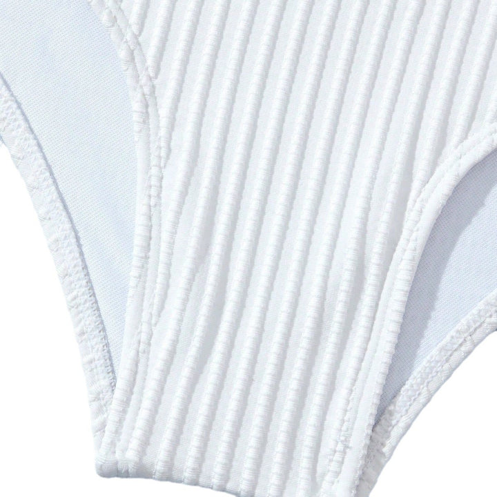 Damer Bikini-sæt med moderne flæse-design og kropsformende høj skæring Stilla