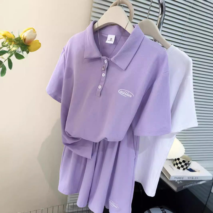 Femme Casual Polo Lounge Set Stilla