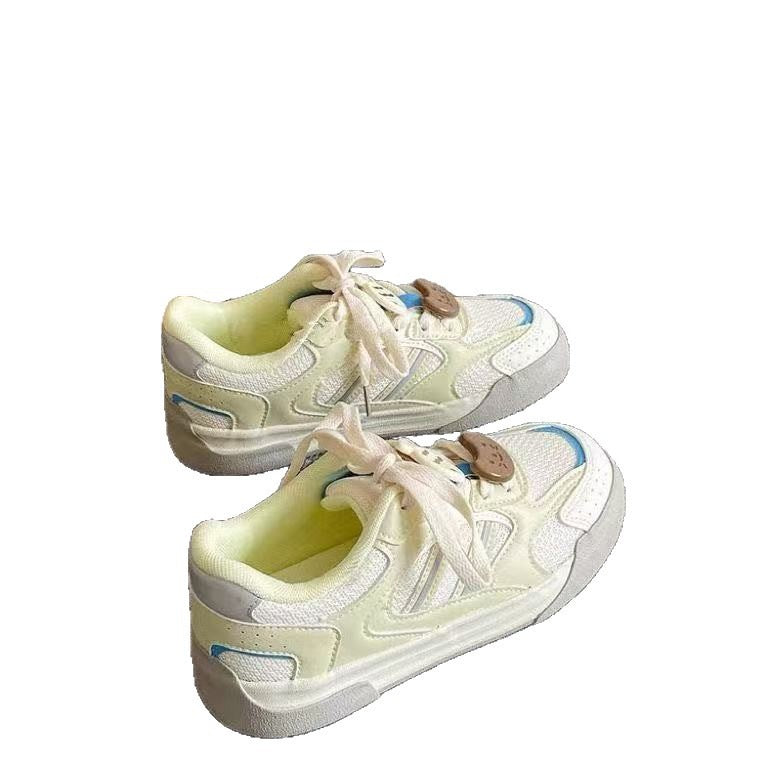 Dame sportlige sneakers med åndbart tekstiloverflade og unikke accenter Stilla