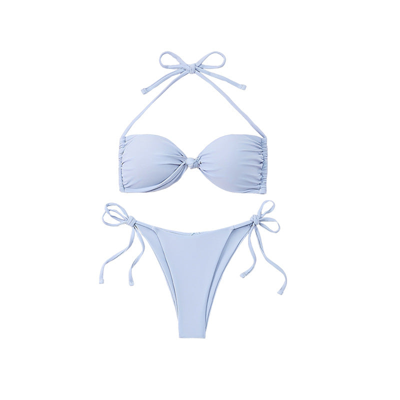 Dame Bandeau-bikini med tusind muligheder for tilpasning Skovae