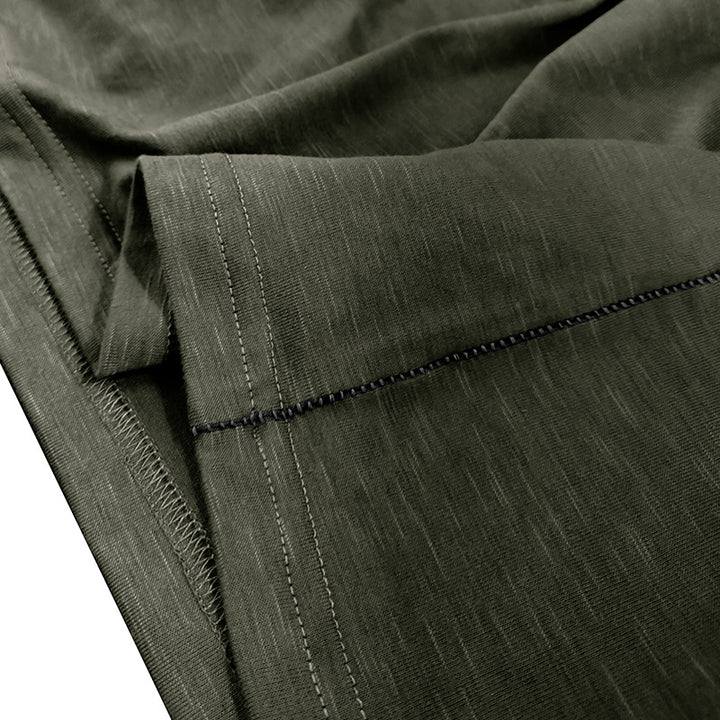 Herrer Langærmet Poloshirt med innovativ ståkrave og åndbare materialer Stilla