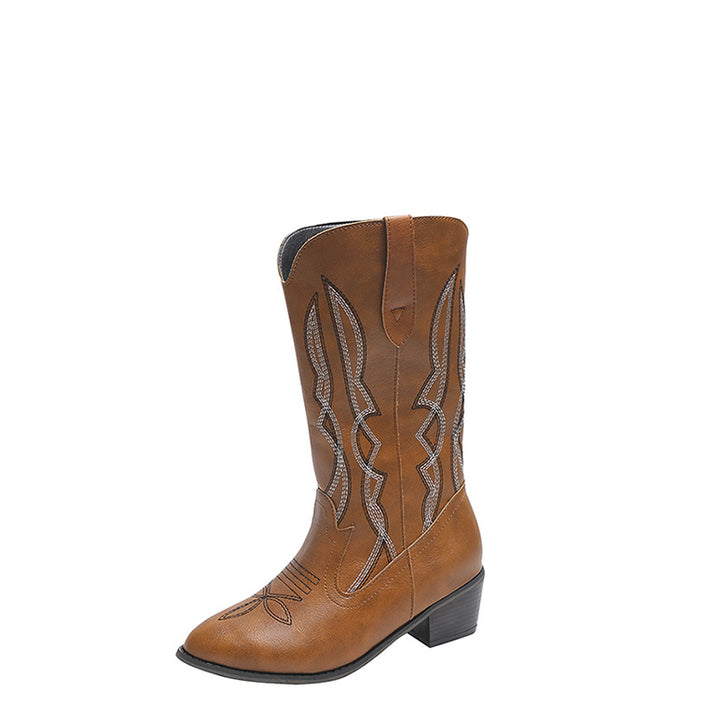 Dames cowboystøvler med elegant design og fashionable detaljer Stilla
