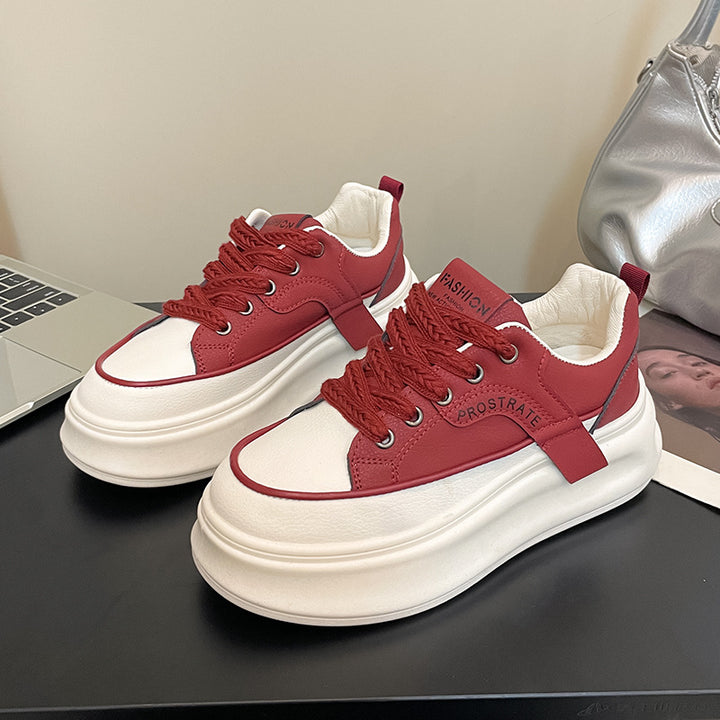 Dame Komfortable Chunky Sneakers med forstærket sålprofil og åndbar overfladestruktur Stilla