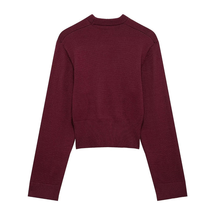 Femme Cropped Strikpullover Stilla 1750153049