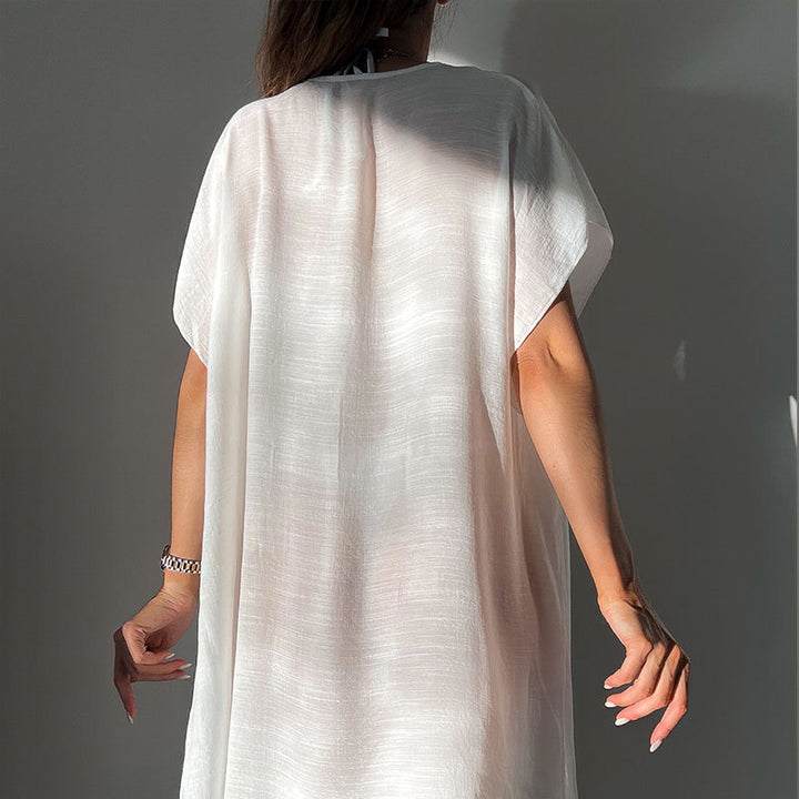 Dame Lange Kimono-Style Dækning Stilla