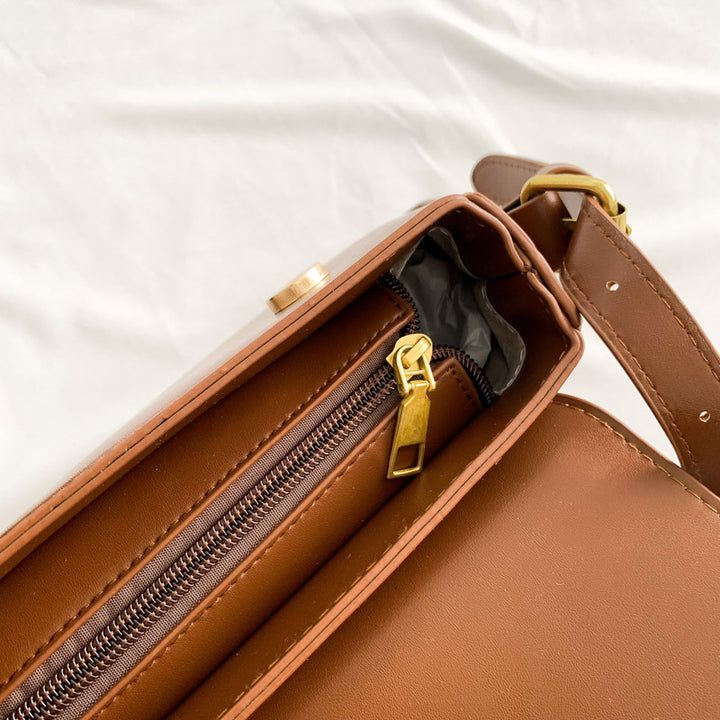Femme Chic Læder Clutch Taske Stilla