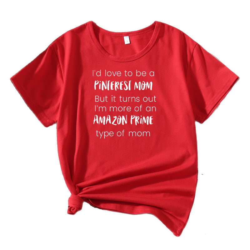 Dame Casual Humor Grafik T-Shirt Stilla 1751262486