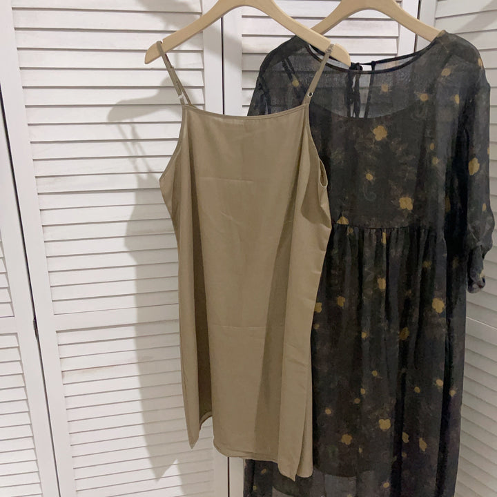 Femme Patchwork Floral Maxi Kjole Stilla