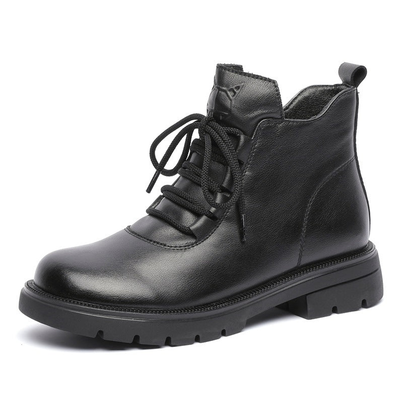 Femme Rugged Snøre-Støvler Stilla