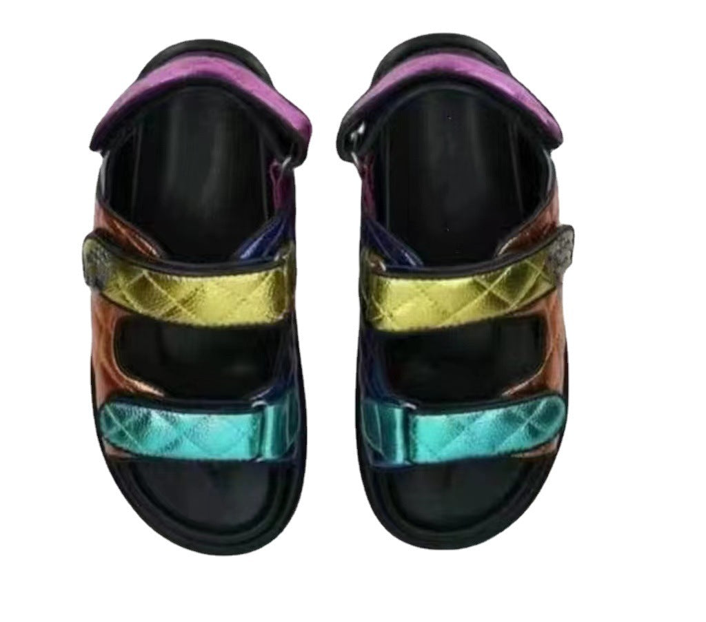 Dame Komfortable Sandaler med justerbare remme og dæmpende sål Stilla