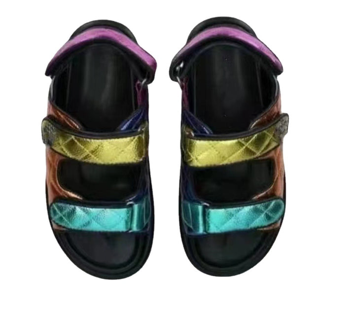 Dame Komfortable Sandaler med justerbare remme og dæmpende sål Stilla