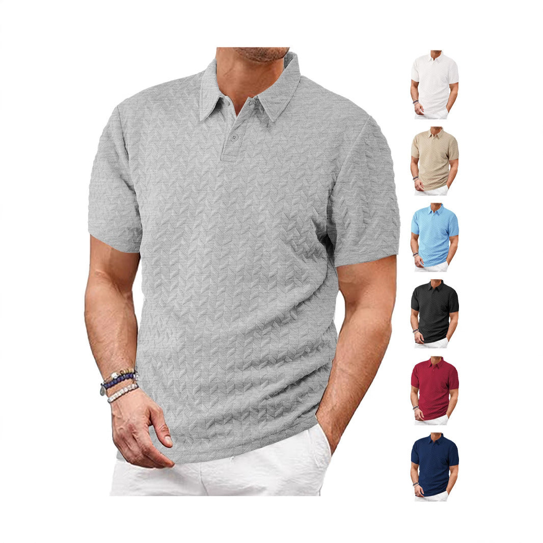 Herrer fritids polo og shorts sæt Stilla