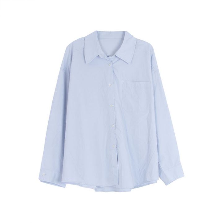 Dame afslappet skjorte med oversized pasform og fint materiale Stilla