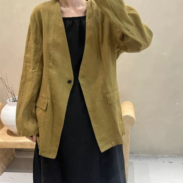 Femme Relaxed Fit Linned Blazer Stilla
