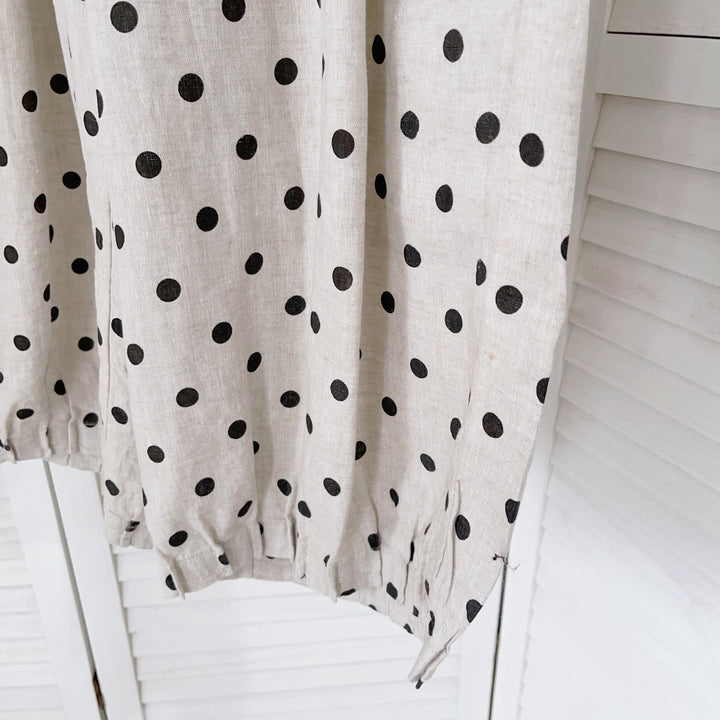 Dame Casual Polka Dot Maxi Nederdel Stilla