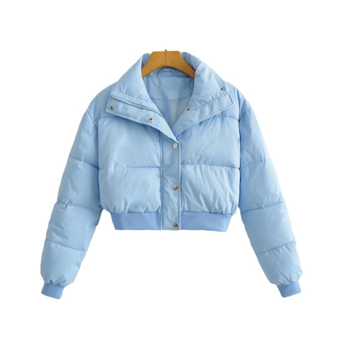 Femme Cropped Puffer Jakke Stilla
