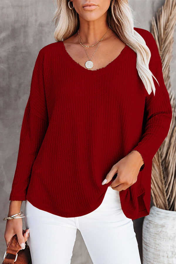 Stilla | Between Us Termisk Vaffelstrik Top
