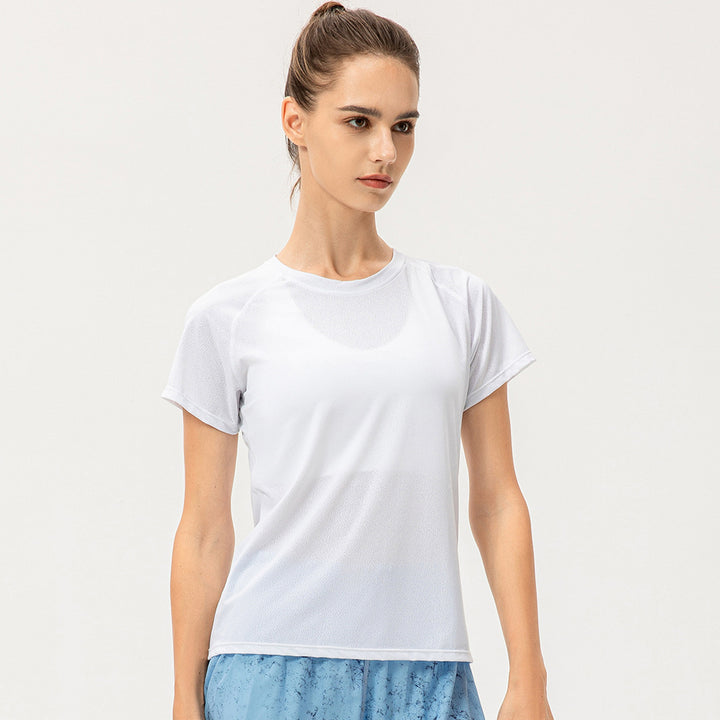 Dame Sporty funktionelt t-shirt med fugtregulerende teknologi Stilla
