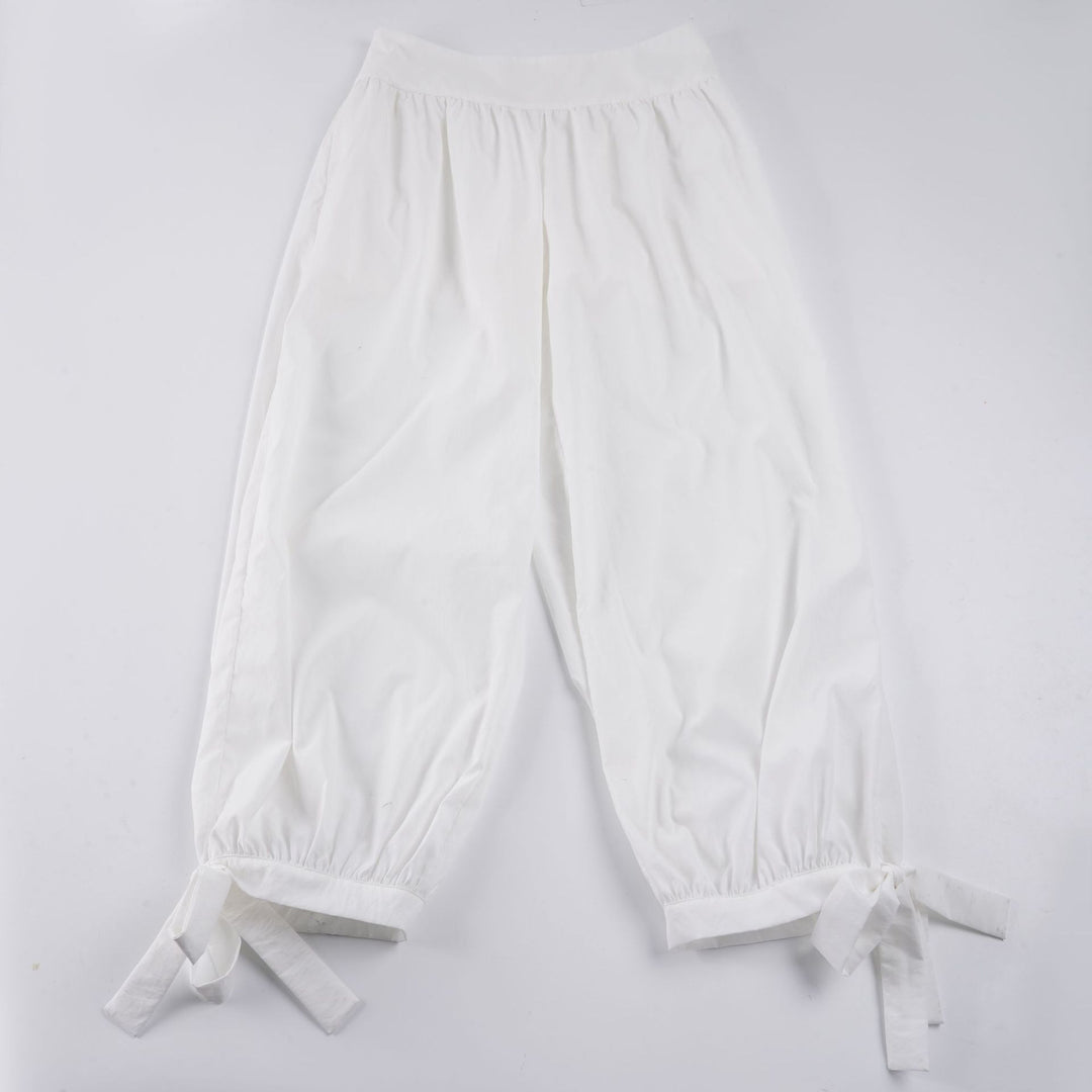 Dame lette Culotte-bukser med bindebånd Skovae
