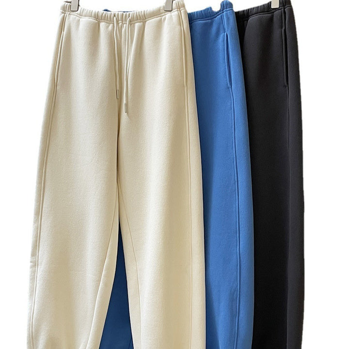 Dame behagelige fritidspants med elastisk talje og moderne detaljer Stilla