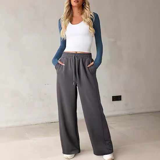 Damer behagelige og stilfulde fritidsshorts med elastisk bånd og praktiske lommer Stilla