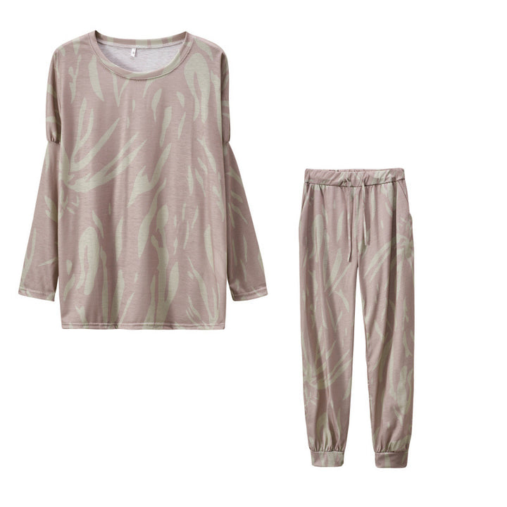 Femme Langærmet Tie-Dye Lounge Sæt Stilla