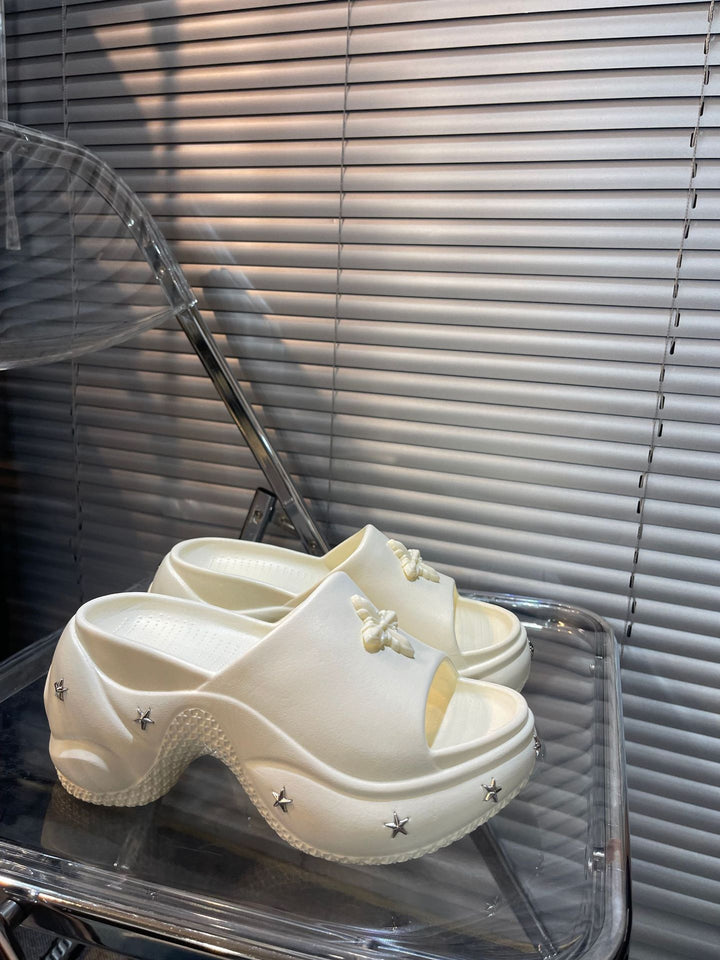 Damer Mode Clogs med pynt Stilla