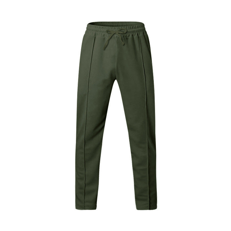 Herrer sporty joggebukser med elastisk talje og sidelommer Stilla