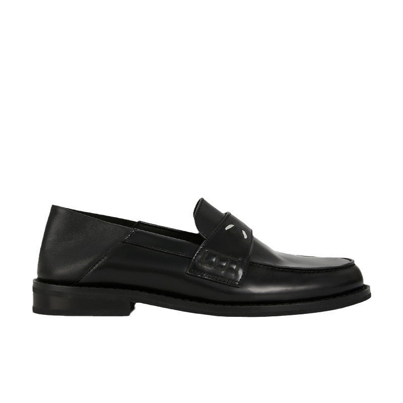 Herrer Klassiske Læder Penny Loafer Stilla