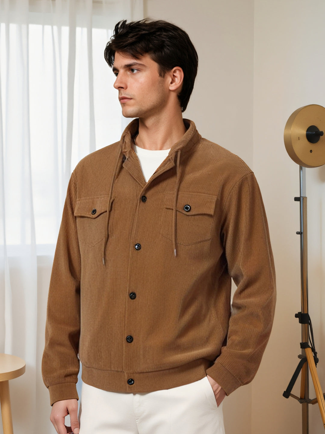 Herrer afslappet Overshirt Stilla