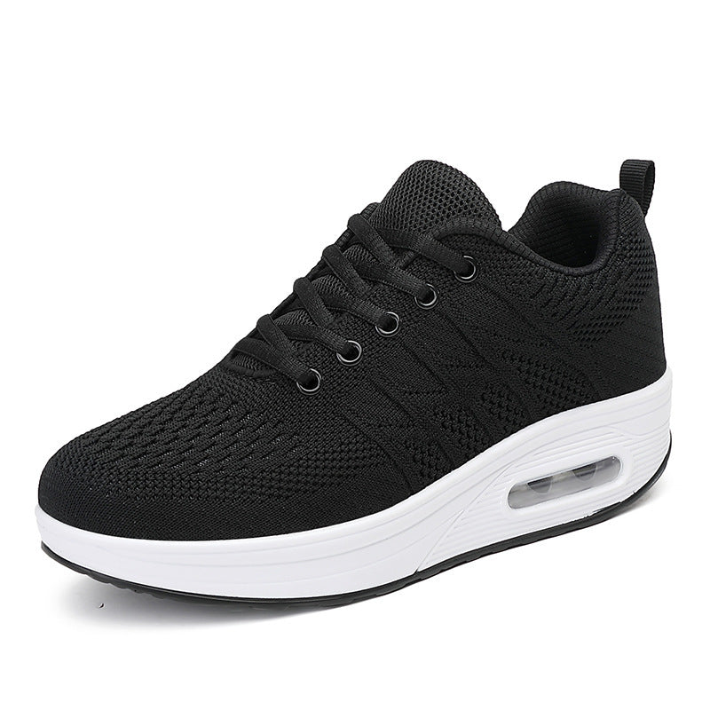 Dame Let Strik Løb Sneakers med Luftpolster Understøttelse Stilla