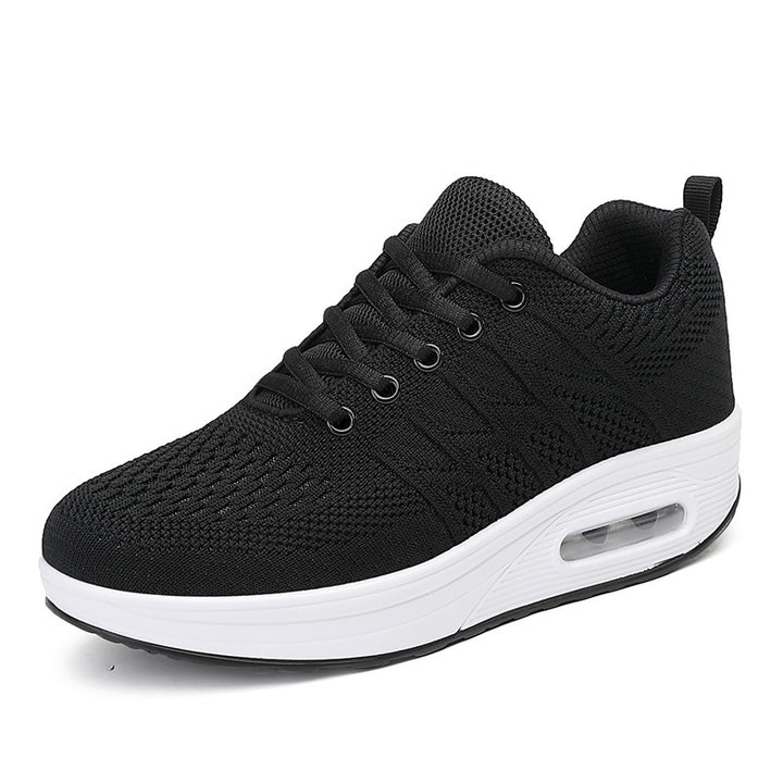 Dame Let Strik Løb Sneakers med Luftpolster Understøttelse Stilla