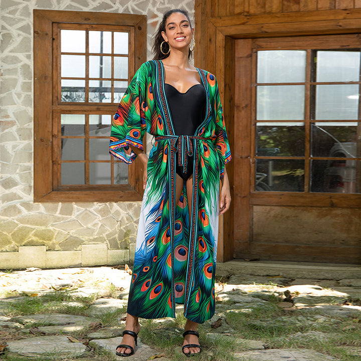 Dame Strandkimono Stilla