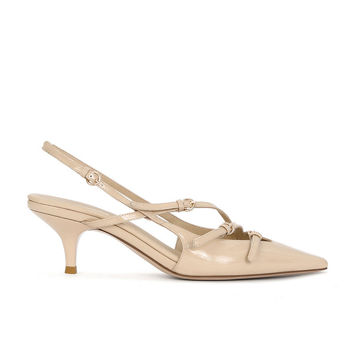 Dame Elegant Slingback Hælesandaler Stilla