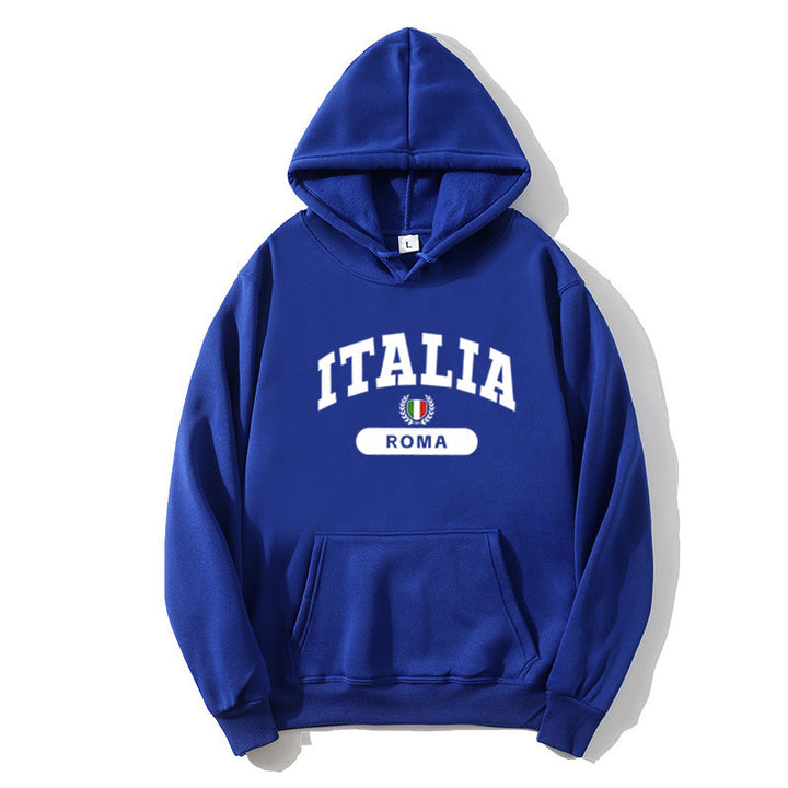 Kvinders hoodie med italiensk bydesign Skovae