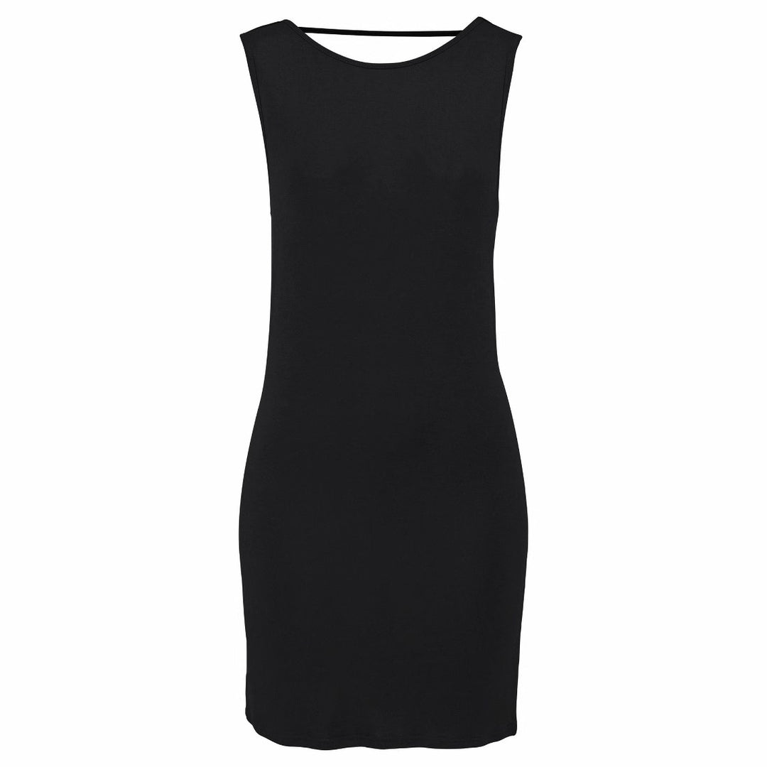 Dame Sleek Rygfri Mini Kjole Stilla