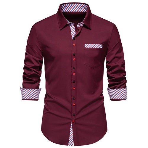 Herrer Stilfuld Button-Up Dress Shirt Stilla