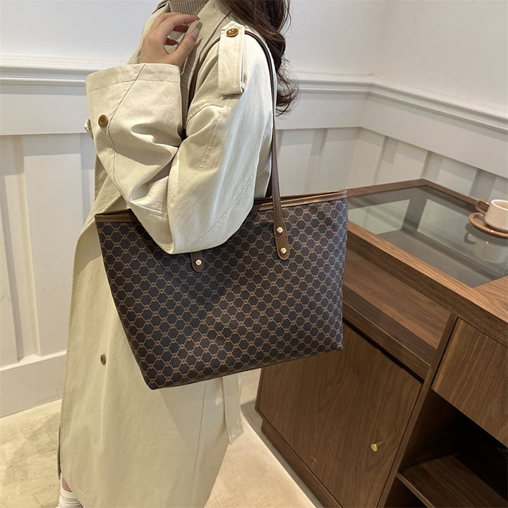 Femme Designer Håndtaske med matchende Taske Stilla