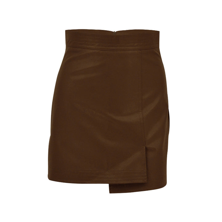 Dame mini nederdel med elegant snit og praktiske lommer Skovae