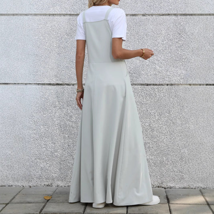 Dame Elegant Maxikjole Forvandskjole Stilla