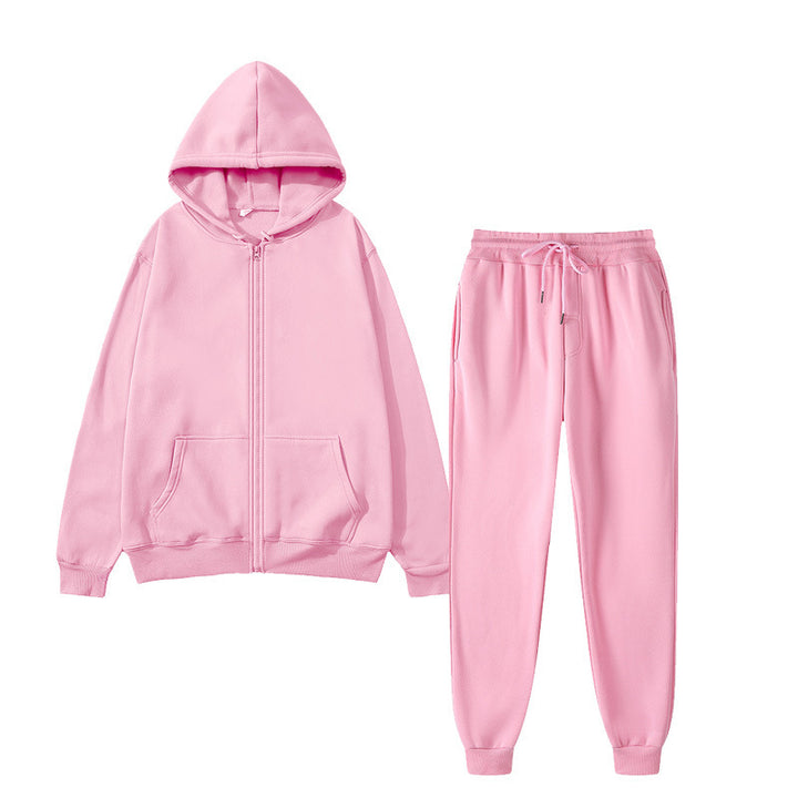 Kvinders hoodie sæt med komfortabel pasform og lynlås Stilla