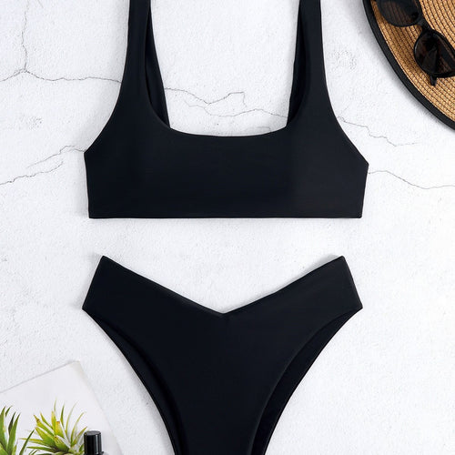 Dame Høj kvalitet Bikini-sæt med moderne snit og trendy farvekombination Stilla