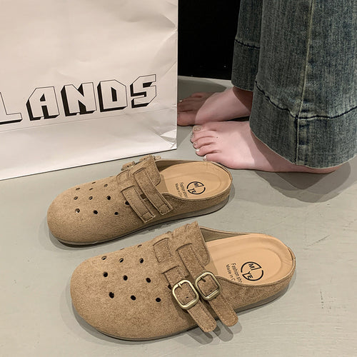 Dame Komfort-Sandaler med dobbelt justerbart remdesign og skridsikker sål Stilla