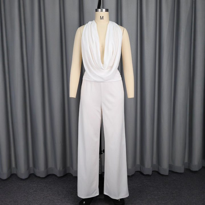Damer Elegant og figursyet Jumpsuit Skovae
