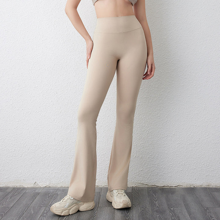 Damer Flared Leggings med høj talje og åndbar struktur Stilla