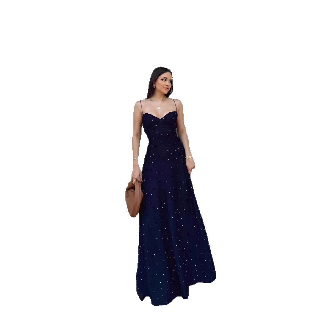Dame Skinne Off-Shoulder Aftenkjole Stilla