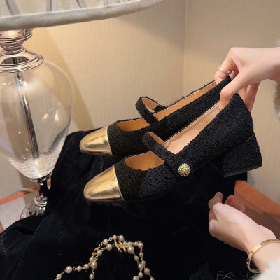 Femme Classic Tweed Mary Jane Sko Stilla