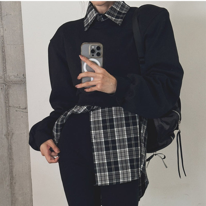 Kvindernes hyggelige cropped sweater Stilla
