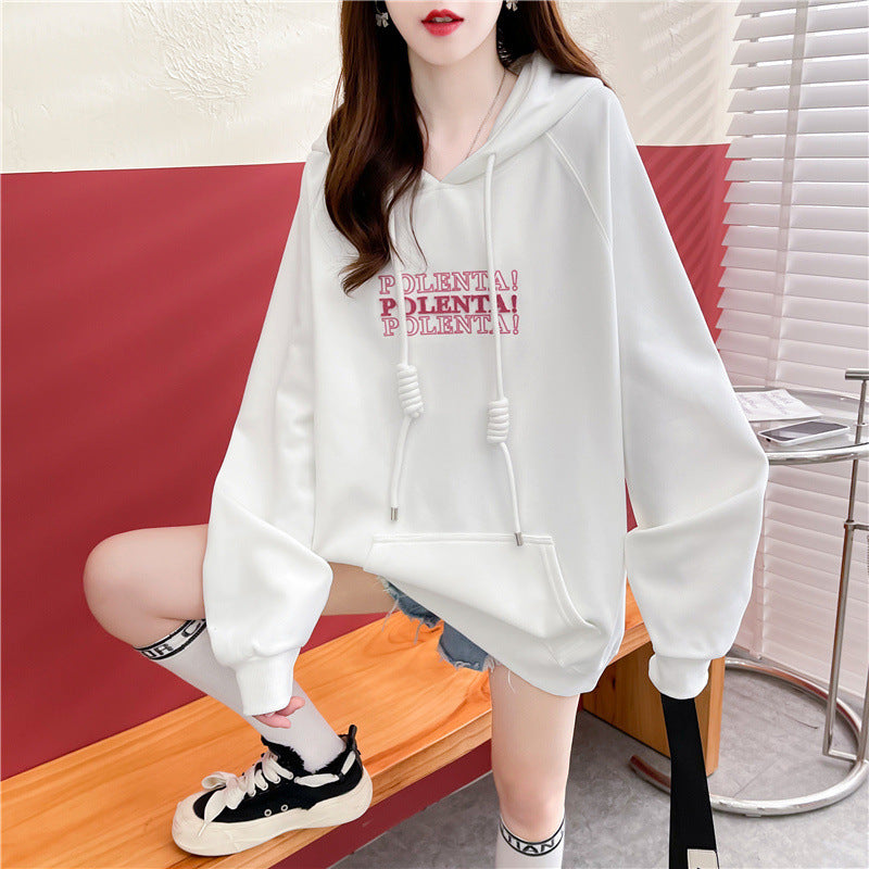 Femme Casual Graphic Hoodie Stilla